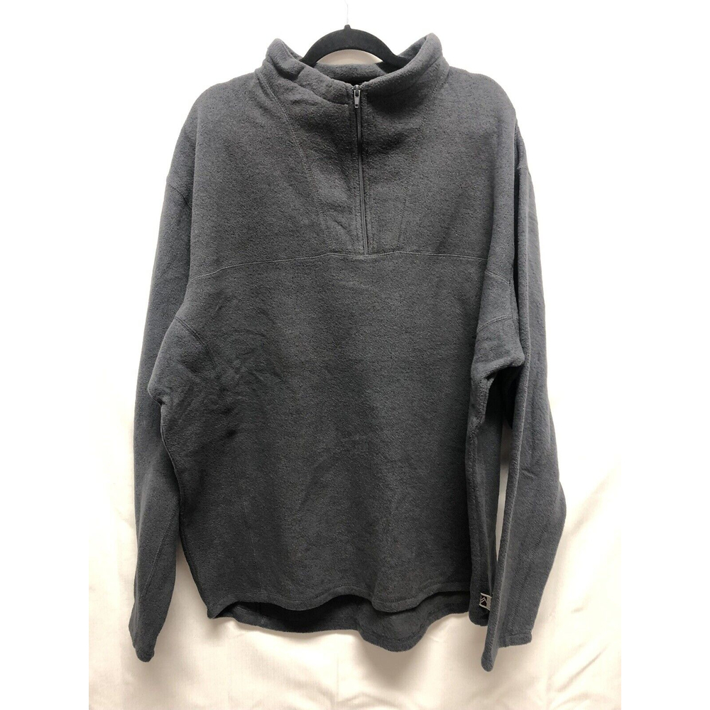 Alpine Design Mens 1/4 Zip Pullover Jacket Size XL Grey